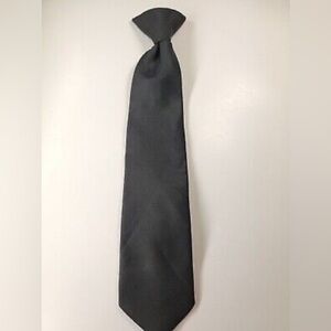 George -Mens Formal Black Neck Tie